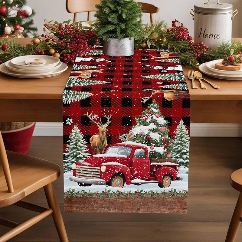 Halloween Linen Table Runner,Spiders Spiderweb Texture Dresser Scarf Kitchen Dinning Tabletop Covers Decor for Indoor Outdoor Party Holiday Wedding