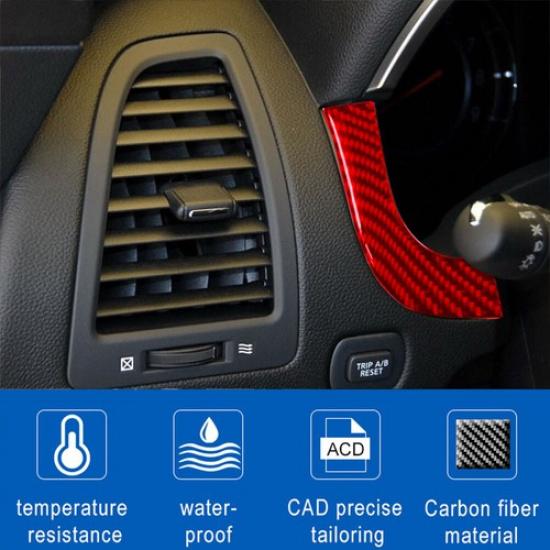 Red Carbon Fiber Below Speedomter Accent Cover Trim For Infiniti FX35/37/50 QX70