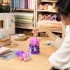 Thread Storage Solution Bobbin Holder Tower, Rotating Organizer, Detachable Modular Stand Clips, Tangle-free Sewing for Quilting Enthusiasts