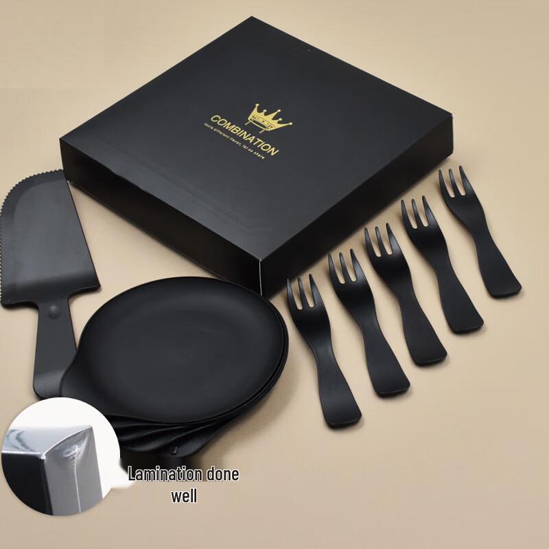 Disposable Cake Tableware Set
