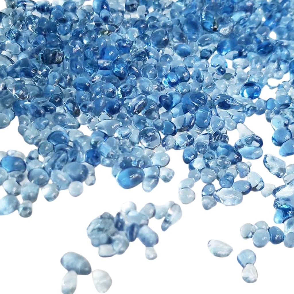 Colorful Bottom Gravel Beads To Customizing Freshwater or Saltwater Aquarium Landscape Glass Beads for Landscaping