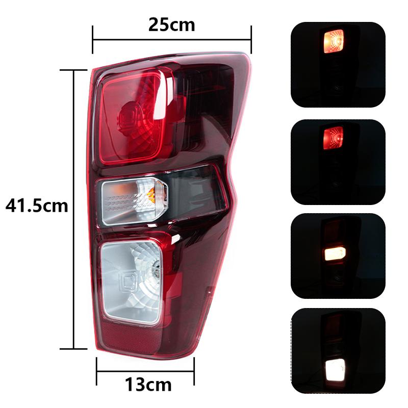 For Isuzu DMax D-Max Pickup  Low Allocation Rear Tail Light Brake Light Signal Light Assembly Car Accessories
