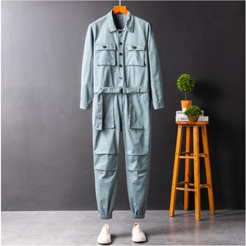 Men's jumpsuits Men's Show Costumes Large Size Overalls