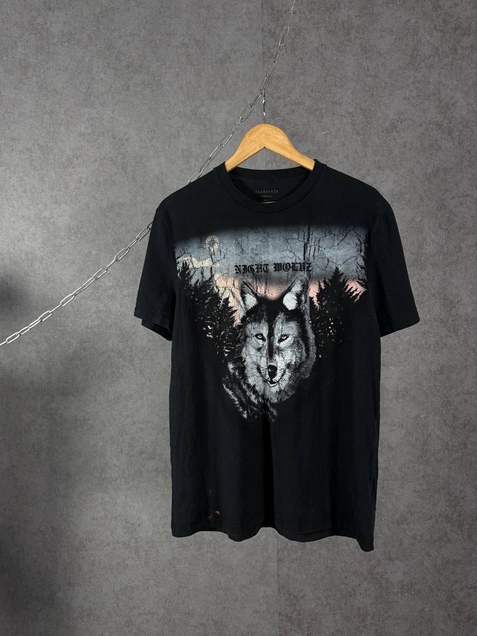 Allsaints designer wolf oversized tee Unisex T-Shirt S