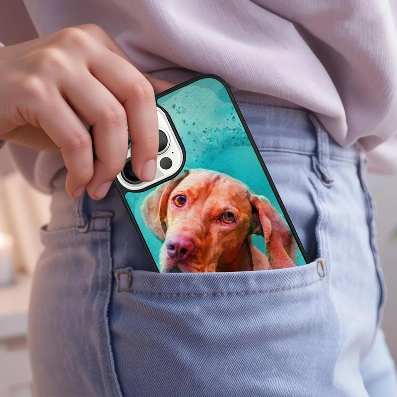 Hungarian Vizsla Dog Phone Case For iPhone 17 Air 15 16e 14 13 Pro Max Coque 12 11 Pro Max PLUS Cover