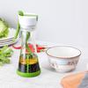 Plastic Sauces Mixer Bottle Leak Proof Cruet Portable Vinaigrette Container  Restaurant