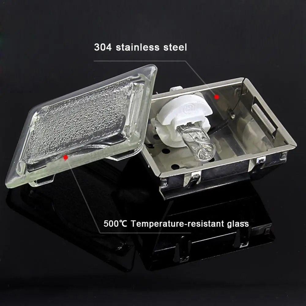 Safe Oven Lamp Durable Halogen Light Bulb Kitchen Accessories Microwave Light Bulb  Steamer