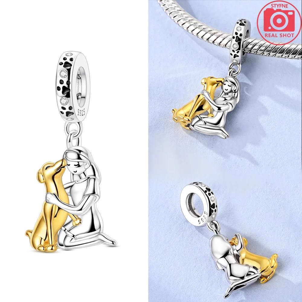 Exquisite Animal Firefly Blue Bow Dolphin Beads Fit Bracelet Charms Copper Original Jewelry Making Women Anniversary Gifts