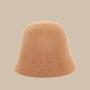 Trendy Warm Ladies Bucket Hat Winter Fashion Women Wool Hat