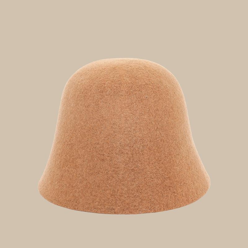 Trendy Warm Ladies Bucket Hat Winter Fashion Women Wool Hat