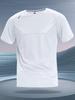 Ice Silk Quick-Dry Men's Running T-Shirt - Lightweight, Breathable Short Sleeve for Summer Sports & Fitness