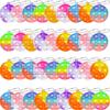 Mini Pop Keychain Fidget Toys Push Pop Bulk Keychain Party Favors For Kids Pop Bubble Toys Pack Boys Girls Adults
