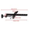 1pc Adjustable Woodworking Clamp Micro-Adjustment Handle F Bar Clamp  Metalworking Crafts