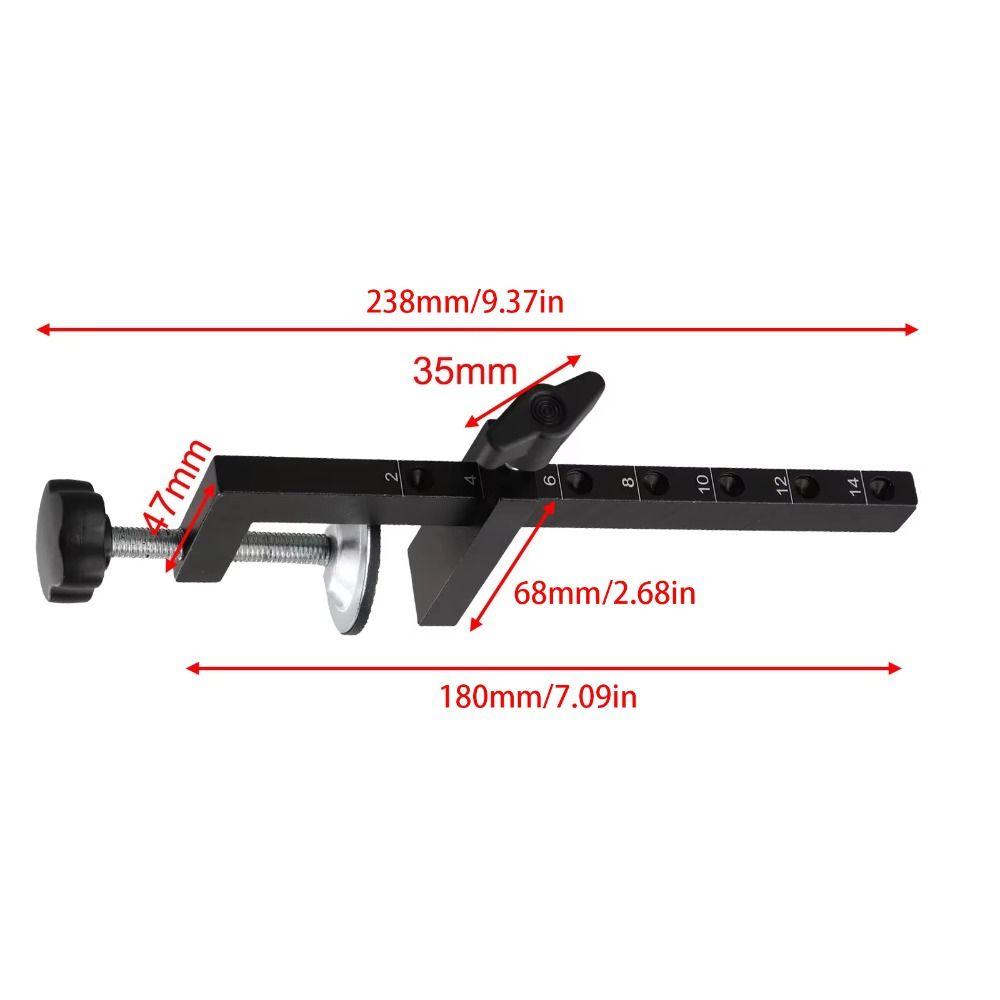 1pc Adjustable Woodworking Clamp Micro-Adjustment Handle F Bar Clamp  Metalworking Crafts