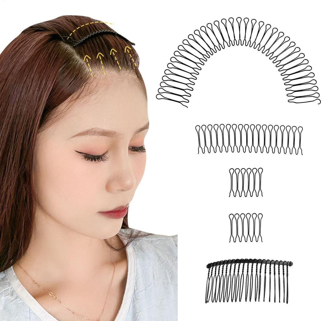 1/5Pcs Base U Shape Hair Styling Accessories For Women Girls French Twist Updo Bun Holder Tools Invisible Broken Hair Hairpin