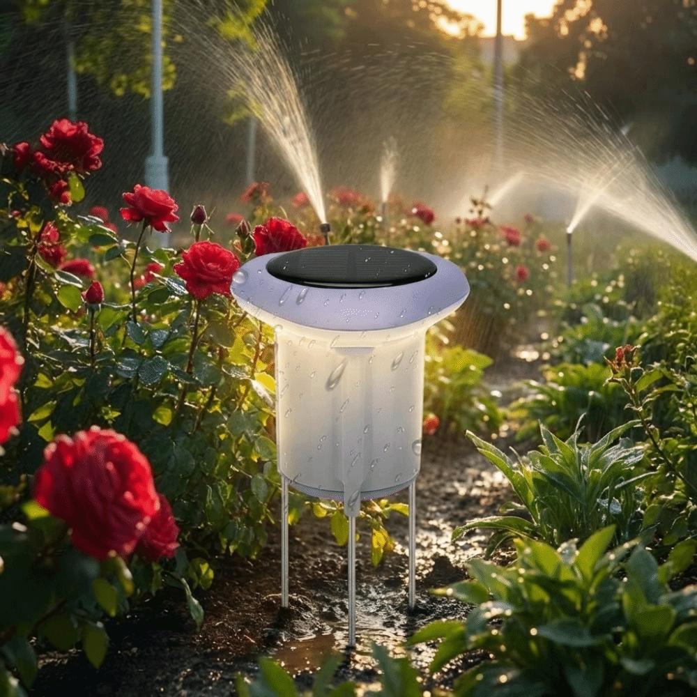 Solar Panel ZigBee Smart Sensor Soil Temperature Monitor  Agricultural Monitoring