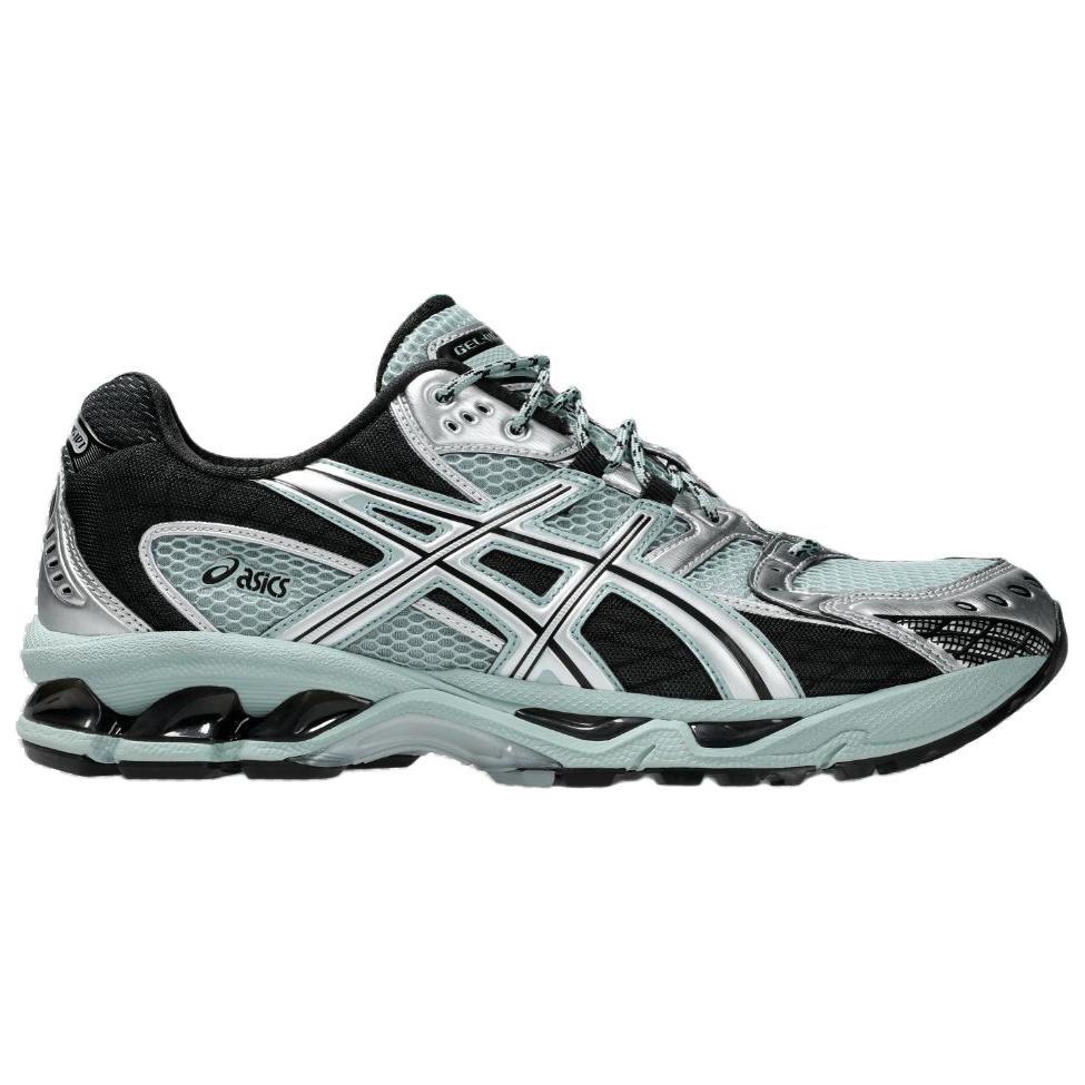 ASICS GEL Nimbus 10.1 Cushioning, Wear Resistant Low top Casual Running Shoes Unisex Cyan Black Casual 1203A543-400