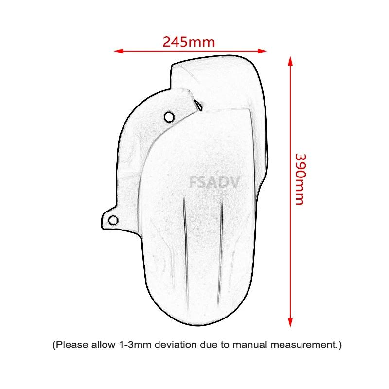 Fit For Honda Forza 350 Rear Fender Forza350 NSS350 2020 2021 2022 2023 Motorcycle Mudguard Mud Flap Splash Guard Protective