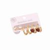 Crystals Stud Earrings Vintage Ear Accessories New Ear Rings  for Women Girls