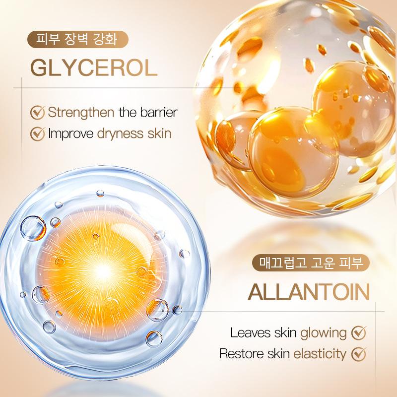 3 Stück Kollagen Vitamin C Hyaluronsäure Dreifarbig 30ml Maske Hautpflegeprodukte
