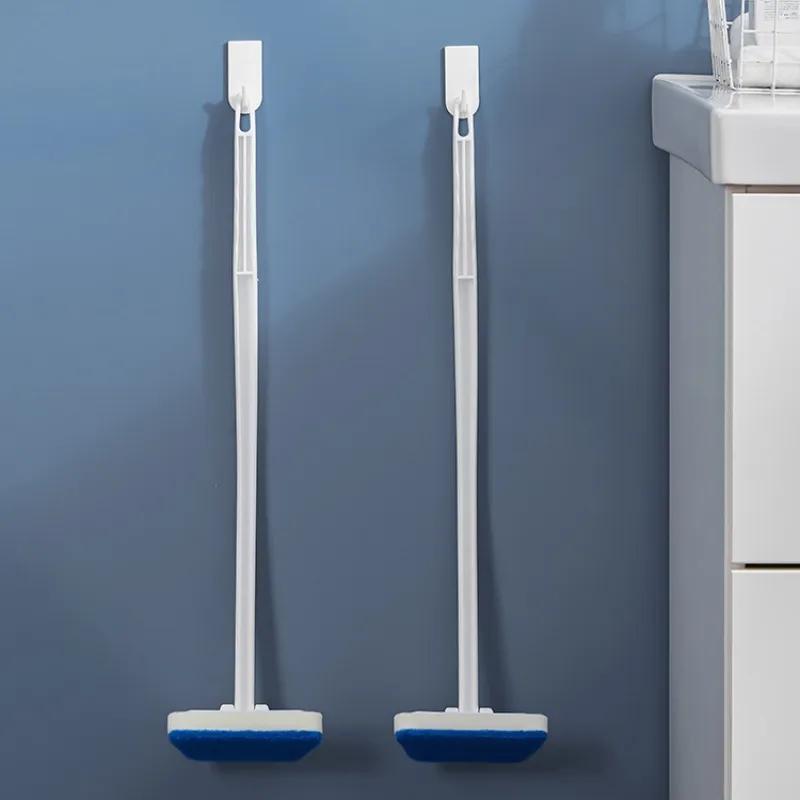 Bathroom Cleaning Brushes Multifunctional Brush Long Handle Removable Sponge Household Tool for Wall Bathtub Ceramic Tile Clean XJY71