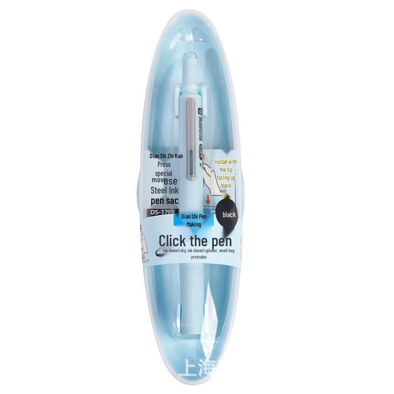 Dotstone Plnicí pero Time Capsule pro studenty - DS-784, Vyměnitelná inkoustová náplň, Začátečnická kaligrafie, Malý dveřní lis.