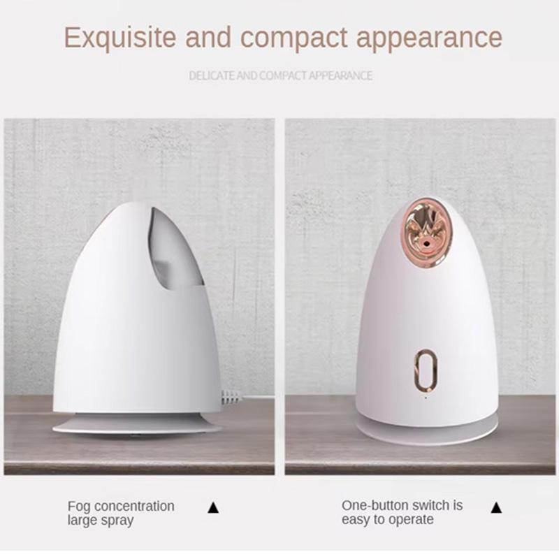 Portable Mini Nano Ionic Hot Mist Sauna Face Moisturizer Vaporizer Steam Machine Home Use Humidifier Steamer Facial Spa