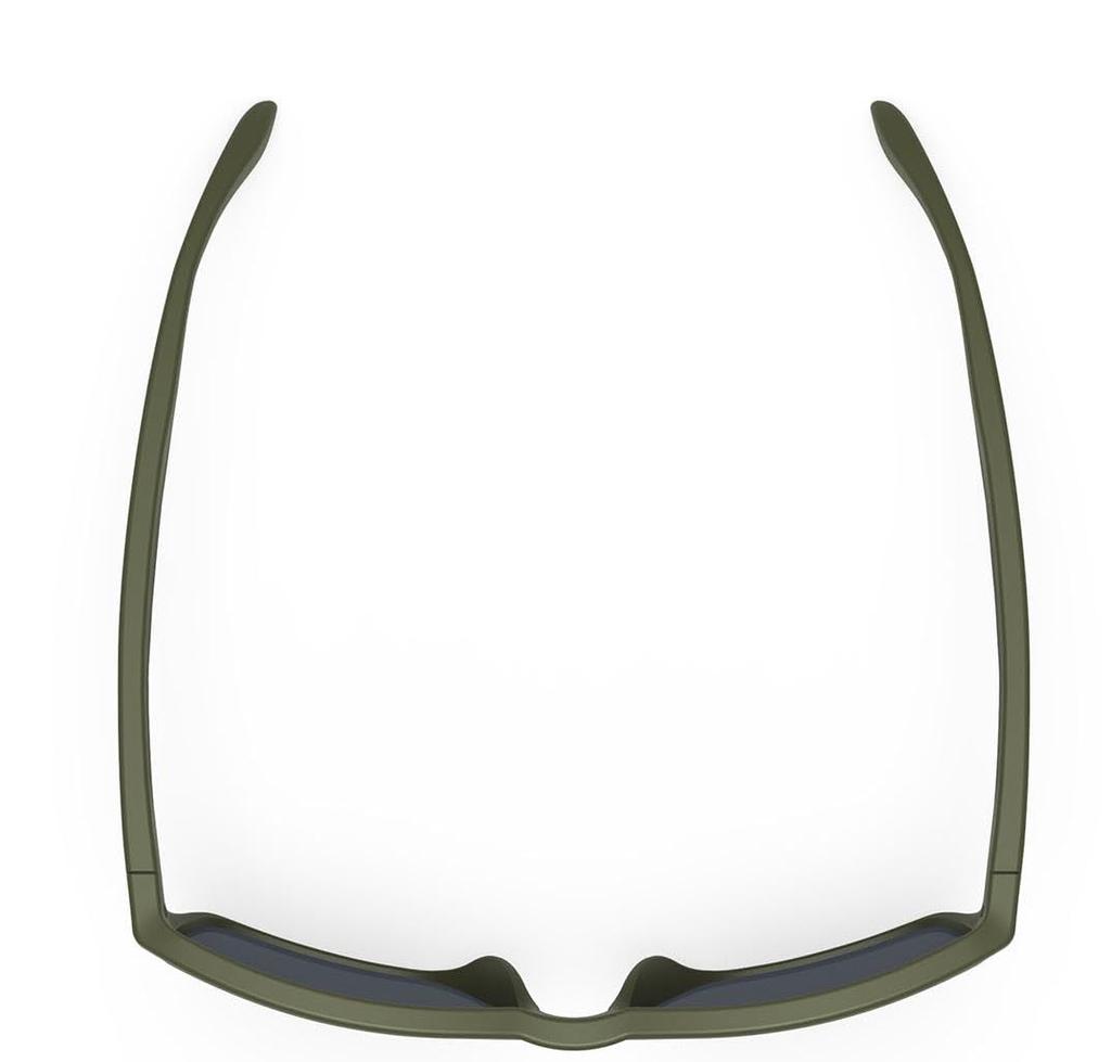 RUDYPROJECT Spinhawk Okulary przeciwsłoneczne z oliwkowymi soczewkami, mostek, zauszniki 133 mm, matowe/laserowo zielone, SP313213-0000, szerokość 60 mm, szerokość 17 mm, długość
