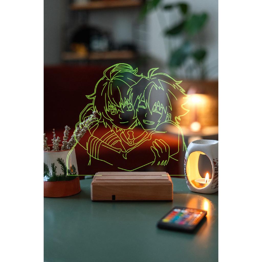 Seraph Of The End Mikaela Hyakuya And Y?ichir? Hyakuya 16color Night Light