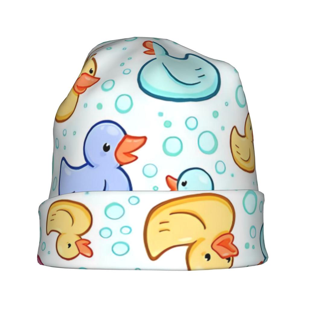 Rubber Duck Classic Knit Hat for Adults Available In Versatile Tones Ideal for Subtle Styling During Cool Days or Relaxed Seasons