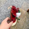 Christmas Wreath with Star Pendant for Door Window and Tree Decoration
