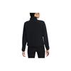 Nike Air Series Dri-Fit Casual Sports Zip Collar Long Sleeve Jacket Women jackets Black DD4030-010