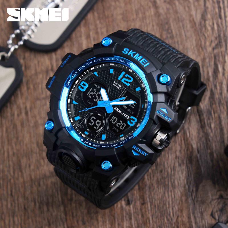 Shikemei Men's Multifunctional Waterproof Outdoor Sports Electronic Wristwatch
