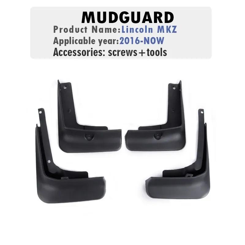 Front Rear Mudflap for Lincoln MKZ Fender Mud Guard Flap Splash Flaps Mudguards Accessories 2016 2017 2018