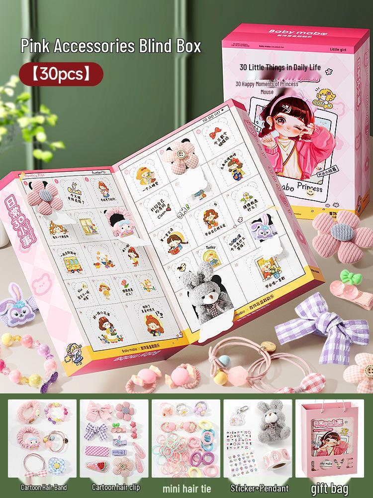 Children's DIY Bracelet Beading Kit – Handmade Material Toys for Girls, Ideal Christmas or 7th Birthday Gift, New Year's Present.