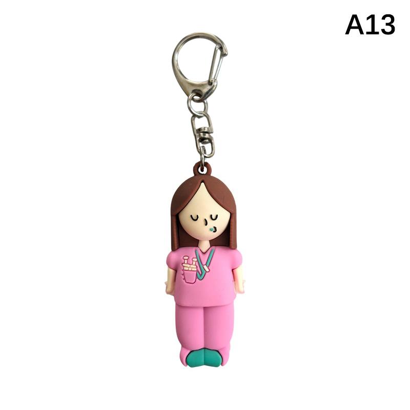 Syringe-Shaped Ampoule Bottle Opener Keychain Rubber Cutter Aid Medication Vial Breaker Tool For Home Nurses And Doctors