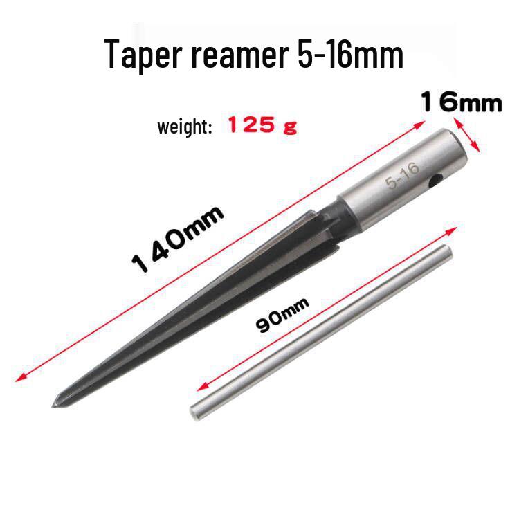 T-Type Woodworking Hand Reamer - Taper Reamer & Chamfering Tool for Manual Reaming