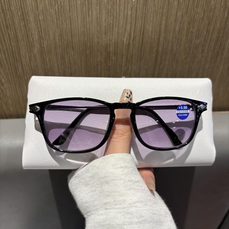 

Простые и стильные солнцезащитные очки для пресбиопии, очки двойного назначения для дальних расстояний, с диоптрией до +4,0, защищающей от ультрафиолета +300