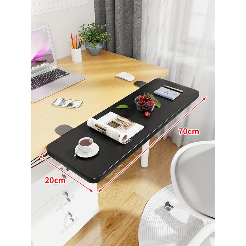 Składana Podpórka pod Nadgarstki do Klawiatury Biurkowej: Wydłużony wspornik krawędzi stołu do stanowiska pracy w akademiku