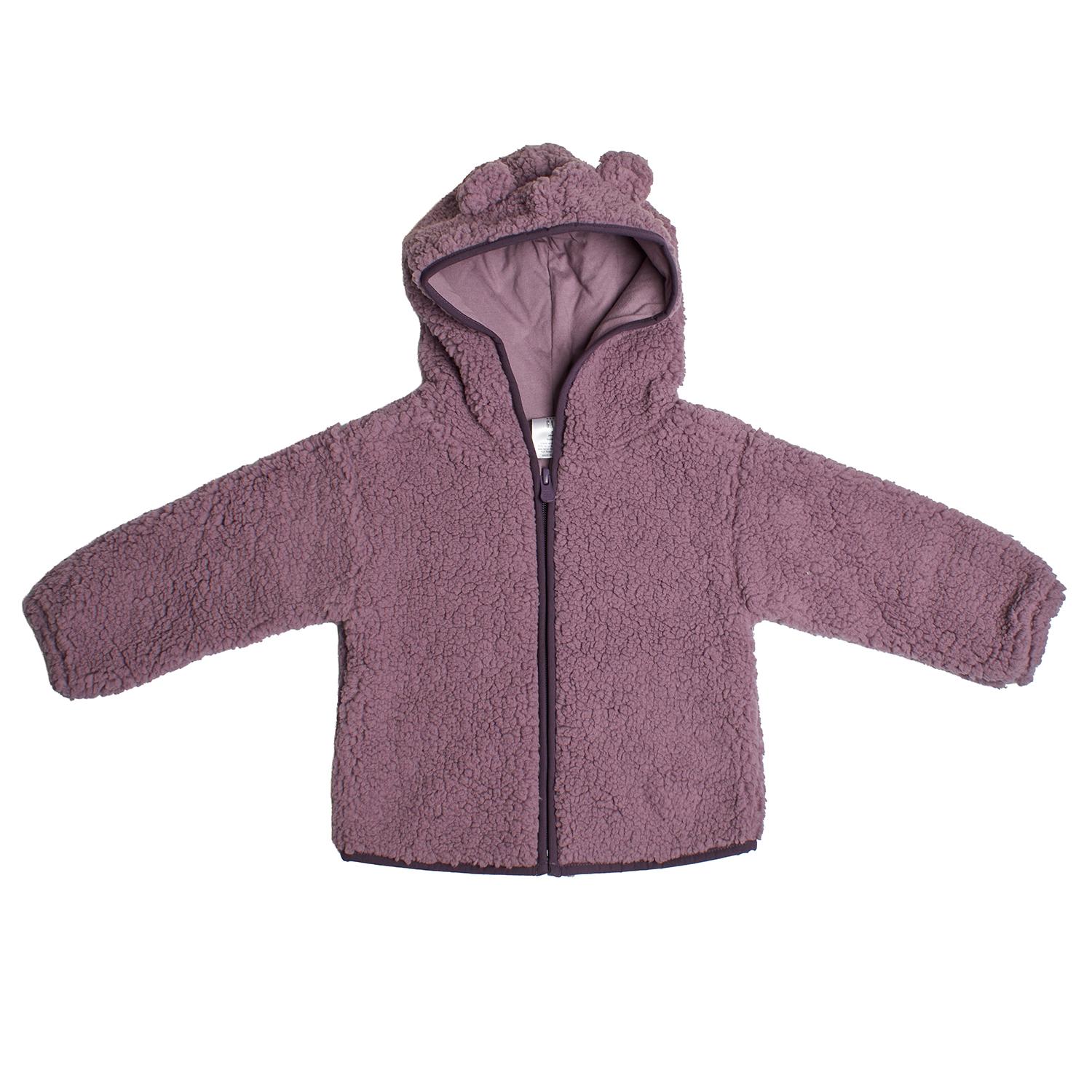 

Шерстяная толстовка с капюшоном и принтом мишки 430225 для девочки 2 AÑOS фиолетовый