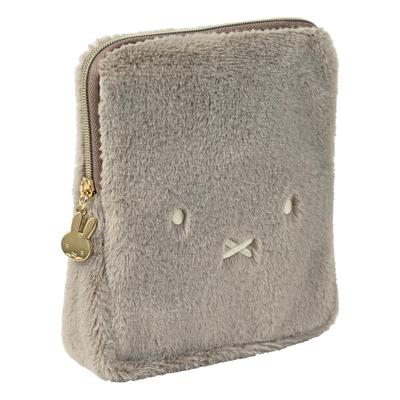 BSS Miffy Flat Pouch, Face, Greige, EB393GE
