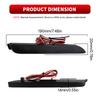 2PCS LED Rear Bumper Brake Light For Toyota RAV4 2019-2020 Camry 2006-2014 Verso (UK) 2010-2015 Harrier 1999-2003 Light Assembly