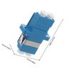 5Pcs Lc to Lc Split Fiber Adapter Flange Coupler for Networking Data Centers Telecom Optical Fiber Connectors High Stability Low