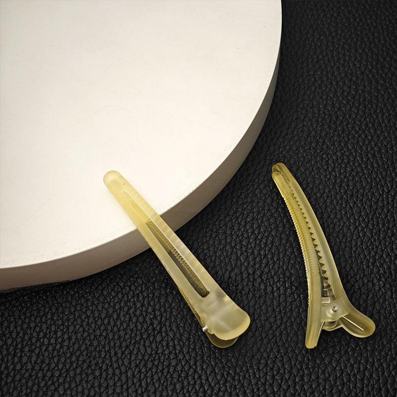 2PCS Ins Wind Hair Clip Frosted Duck Beak Clip Edge Clip Bangs Clip Simple Women's Seamless Hair Clip Korean Hair Accessories Clip