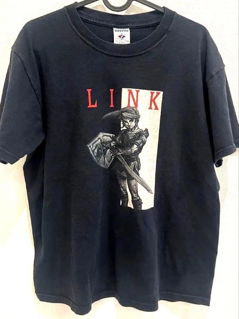 JERZEES The Legend of Zelda Link T-Shirt M Heavyweight Cotton Vintage Anime S