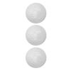 3Pcs Double Layer Golf Practice Balls Outdoor Sport Golf Game Training Match Competition Balls