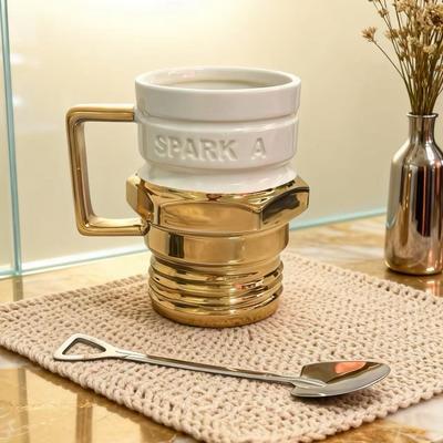 Auto-Ventilator Sammlerstück Original Hochwertige Zündkerzen Tasse Kaffeetasse