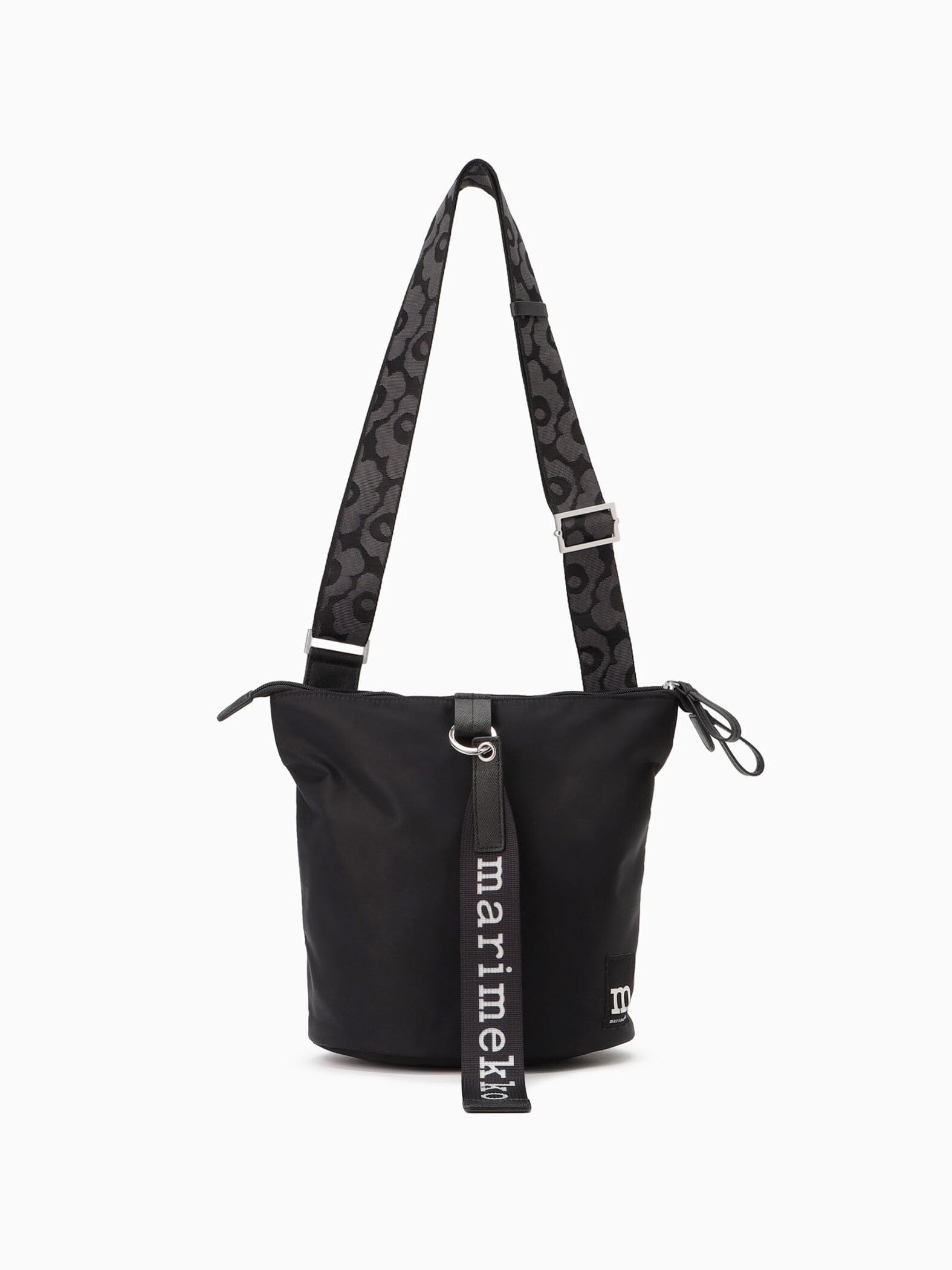Сумка-шоппер Marimekko Carry All, однотонная, на плечо, женская, 52152239291923, Черный