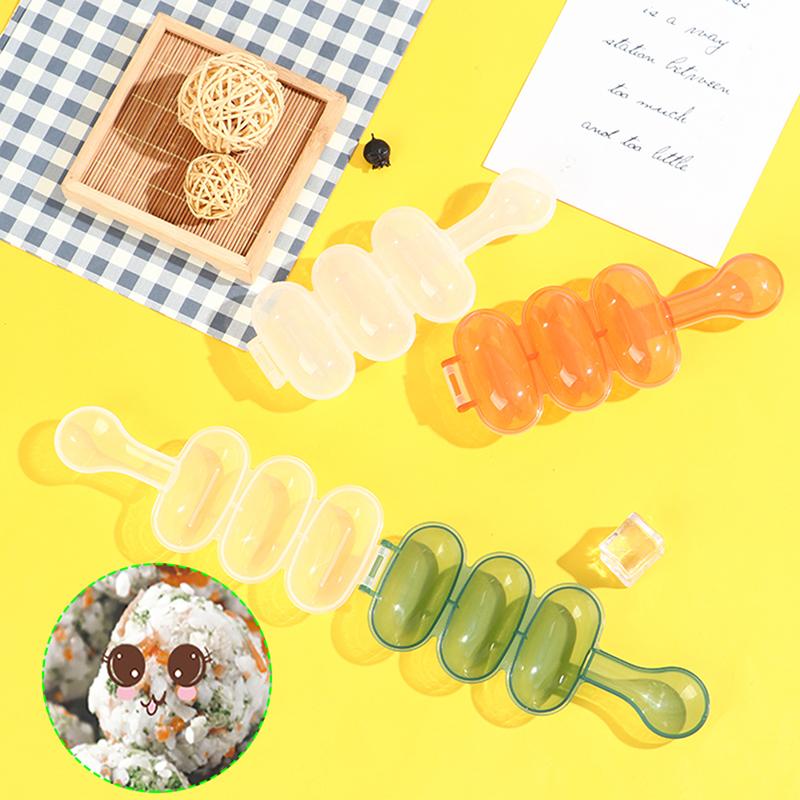 Forma do kulek ryżowych dla niemowląt Posypywacz Dekoracja jedzenia Lunch dla dzieci Maker Sushi DIY Forma