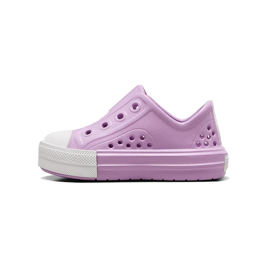 Converse Chuck Taylor All Star Play Lite CX Low TD Hroznová pěna Dětské tenisky Fialová Bílá A09866C